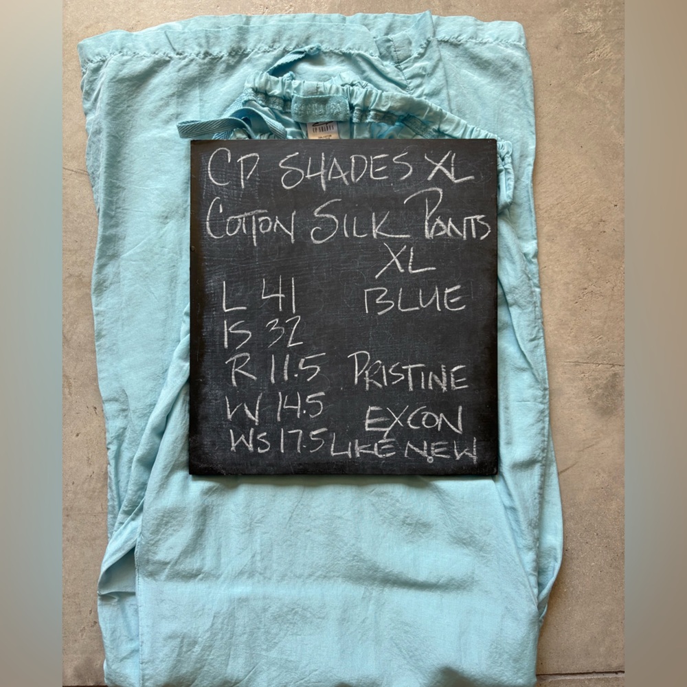 CP Shades Jenn Cotton Silk Pants Rare - Picture 5 of 15